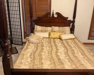 Queen 4 Poster Bed Frame Only  