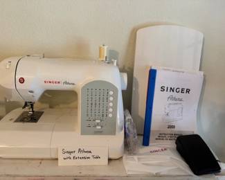 Singer Athena sewing machine with instruction manual works GREAT !!