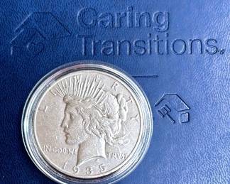 1935S Peace Silver Dollar