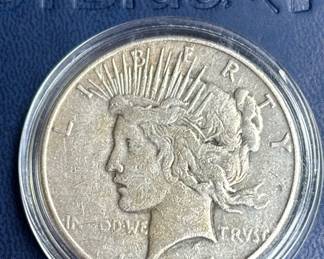 1927S Peace Silver Dollar