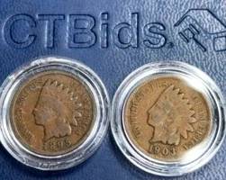 Indian Head Pennies-Late 1800's to Early 1900's