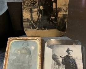 Antique Tin Type Photos