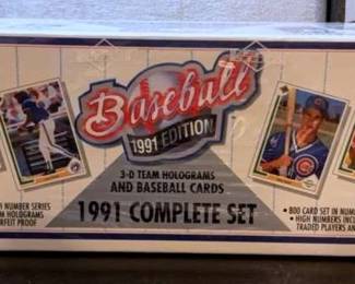 1991 Upper Deck Baseball Complete Set Factory Sealed 