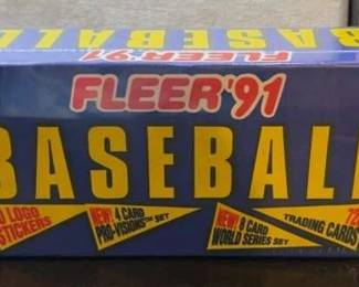 Fleer 91 Baseball CardsFactory Sealed