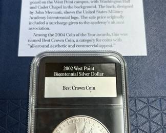 2004 Best Crown Coin West Point Bicentennial Silver Dollar