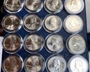 Quarter Dollars States, National Parks, Historical Events