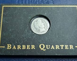 1912 Barber Quarter