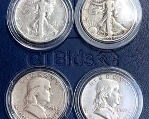 HalfDollar Walking Liberty  Franklin