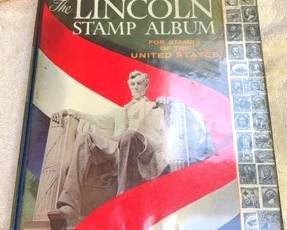 The Lincoln Stamp Album by Whitman