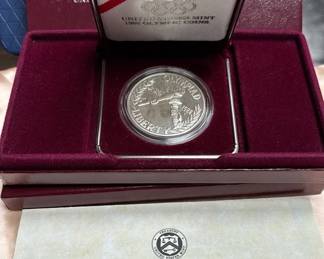1988 Olympic Proof Silver Dollar
