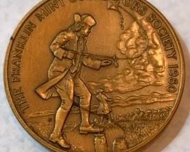1980 Franklin Mint Collectors Society Coin
