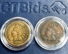 Indian Head Pennies-Late 1800's to Early 1900's