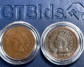 Indian Head Pennies-Late 1800's to Early 1900's