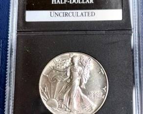 1942 Walking Liberty Half Dollar