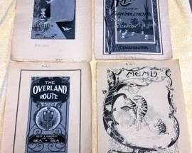 Turn of the century original artwork