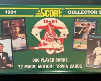 1991 Score Baseball Cards Collectors Set