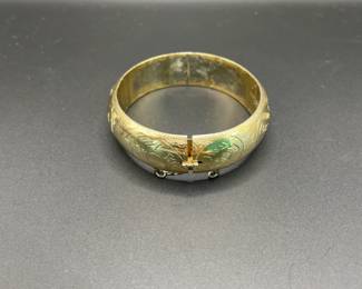 Bangle bracelet with Safety Clasp