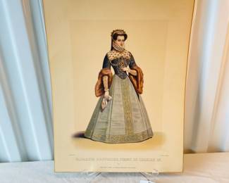 Vintage Fashion Print 