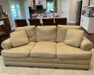 Couch in a Neutral color with Studs