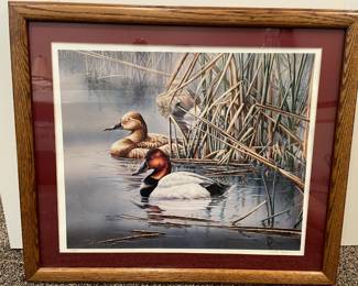 Ducks Unlimited Numbered & Autographed Print