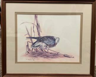 Ducks Unlimited Numbered & Autographed Print
