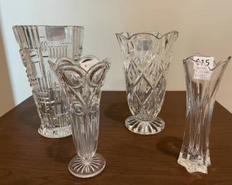 Beautiful Crystal Vases
