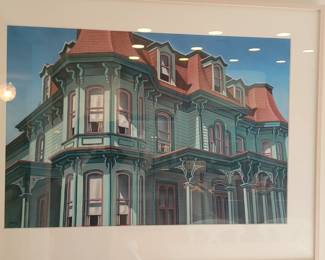 Original michael Pyrdsa  fine art pastel on rag paper. 