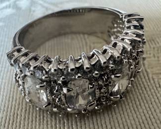 Sterling Silver & CZ Ring