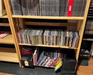 Large Collection of CD's & DVD's