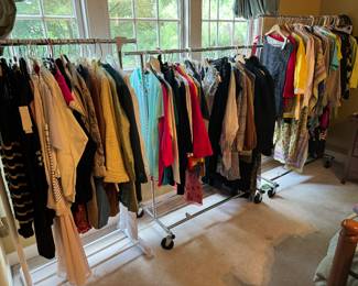 Thousands of Pieces of Women's Clothing & Accessories, Some Designer, Most Still Tagged and Never Worn