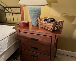 Nadeau 3 Drawer End Table (pr)