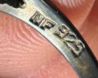 Sterling Silver & Black Onyx Ring