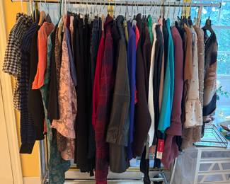 Thousands of Pieces of Women's Clothing & Accessories, Some Designer, Most Still Tagged and Never Worn