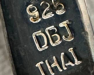 Sterling Silver with DBJ Precious Stones Bracelet