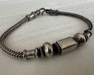 Sterling Silver Clasp Bracelet