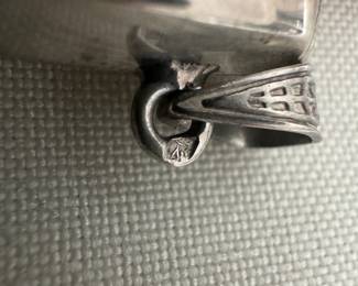 Sterling Silver Queen Nefertiti Pendant