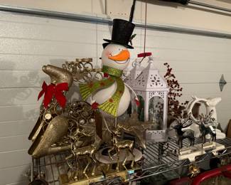 Huge Collection of Halloween & X-Mas Decorations, Most of them New and Never Used