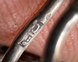 Sterling Silver & Turquoise Pendant with Necklace