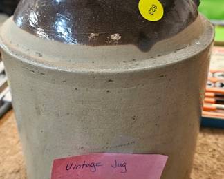 VINTAGE CROCK JUG