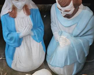 CHRISTMAS BLOW MOLDS