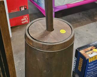 WOODEN CHURN