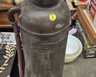 VINTAGE FIRE EXTINGUISHER