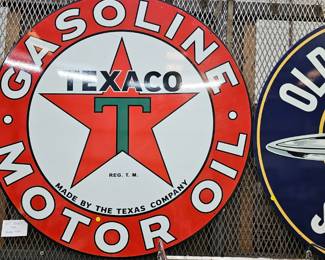 METAL TEXACO SIGN