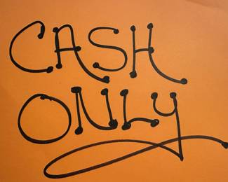 Sorry, no Venmo no PayPal no debit just the green, too many difficulties that slowed the line way down, thank you