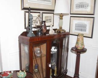 GLASS NAD WOOD SHELVES