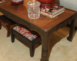 VINTAGE MAITLAND SMITH COFFEE TABLE FROM MALOOF ESTATE