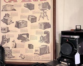Vintage History of Camera Print