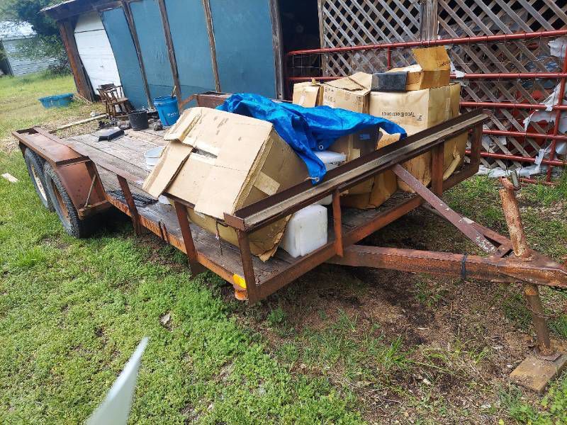 Tandem axle utility trailer - Has a Bill of Sale only