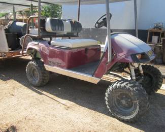 Golf Cart (Non Working)  Good Project for Someone!