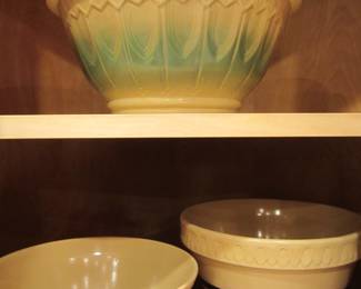 Vintage Over & Back Large Mixing Bowl